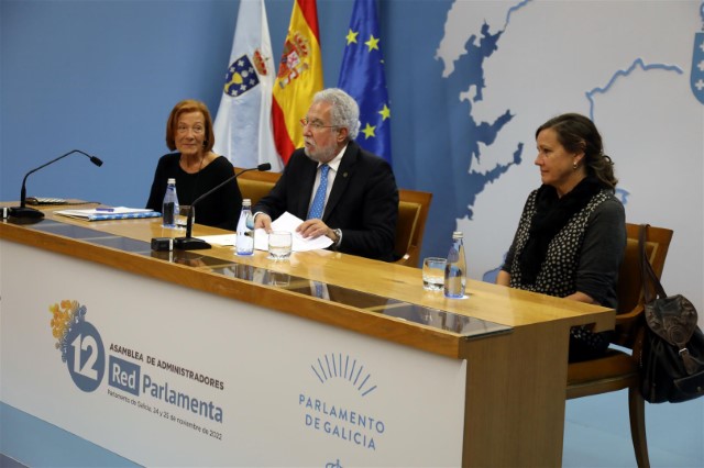 Santalices Vieira, na 12ª Asemblea de Administradores de Red Parlamenta: “Canto máis traballemos en equipo máis fortalecidas resultarán as nosas institucións"